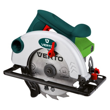 VERTO 52G682 Pilarka tarczowa 1200W, tarcza 165 x 20 mm