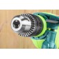 VERTO 50G521 Wiertarka udarowa 1050W, uchwyt kluczykowy 13 mm, obroty 0-3000 min-1, walizka + akcesoria