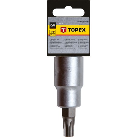 TOPEX 38D804 Nasadka Torx 1/2", T30 x 60 mm