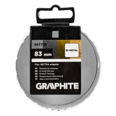GRAPHITE 56T719 Otwornica bi-metalowa 83 mm 