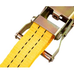 NEO TOOLS 10-710 Pas mocujący z grzechotką 38 mm x 6 m, wytrzymujący 2000 kg PES 