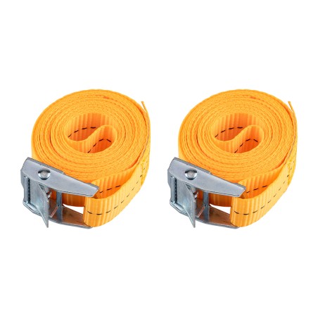 NEO TOOLS 10-711 Pas z klamrą krzywkową 25 mm x 2.5 m 2 szt.