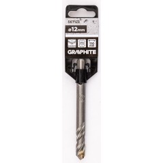 GRAPHITE 56T123 Wiertło do betonu SDS Plus z podwójną spiralą 12 x 110 mm 