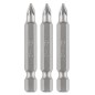 GRAPHITE 56T534 Bity PZ1 x 50 mm, 3 szt.
