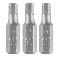 GRAPHITE 56T531 Bity Hex H4 x 25 mm, 3 szt.
