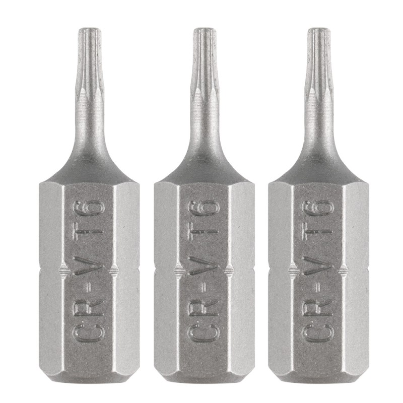 GRAPHITE 56T527 Bity Torx T6 x 25 mm, 3 szt.