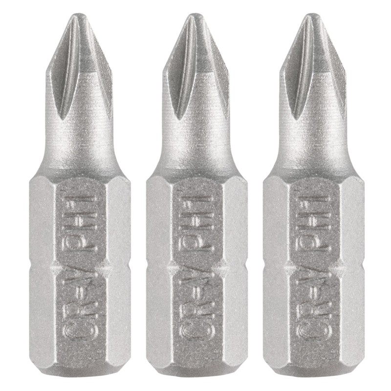 GRAPHITE 56T543 Bity PH1 x 25 mm, 3 szt.