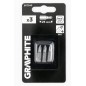 GRAPHITE 56T543 Bity PH1 x 25 mm, 3 szt.