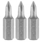 GRAPHITE 56T544 Bity PH0 x 25 mm, 3 szt.