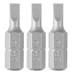 GRAPHITE 56T547 Bity SL4 x 0,6 x 25 mm, 3 szt.