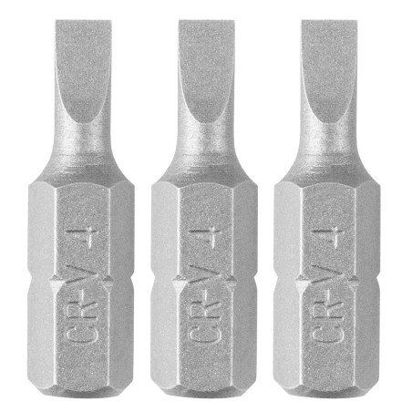 GRAPHITE 56T547 Bity SL4 x 0,6 x 25 mm, 3 szt.