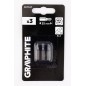 GRAPHITE 56T547 Bity SL4 x 0,6 x 25 mm, 3 szt.