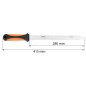 NEO TOOLS 41-085 Nóż do wełny mineralnej 415 mm, ostrze 280 mm