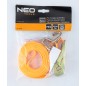 NEO TOOLS 10-709 Pas mocujący z grzechotką 25 mm x 5 m, wytrzymujący 1000 kg PES