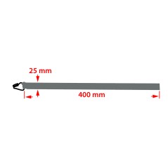 NEO TOOLS 10-708 Pas mocujący z grzechotką 25 mm x 4 m, wytrzymujący 1000 kg PES 
