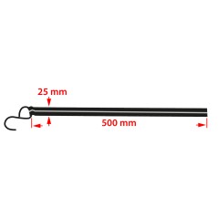 NEO TOOLS 10-704 Pas mocujący z grzechotką 25 mm x 5 m, wytrzymujący 260 kg PP 