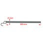 NEO TOOLS 10-707 Pas mocujący z grzechotką 25 mm x 5 m, wytrzymujący 500 kg PES