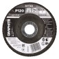 GRAPHITE 58T104 Ściernica listkowa cyrkonowa 125 x 22.2 mm, P120