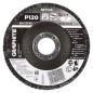GRAPHITE 58T109 Ściernica listkowa cyrkonowa 115 x 22.2 mm, P120