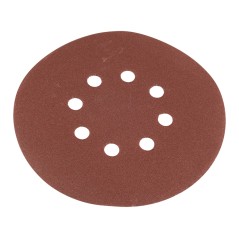 GRAPHITE 58T281 Krążki ścierne na rzep 150 mm, P180, 5 szt., z 8 otworami
